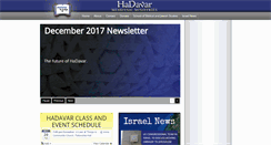 Desktop Screenshot of hadavar.org
